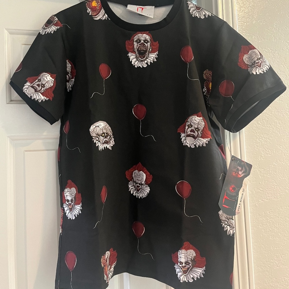 Vixen by Micheline Pitt Pennywise Black Ringer Tee
